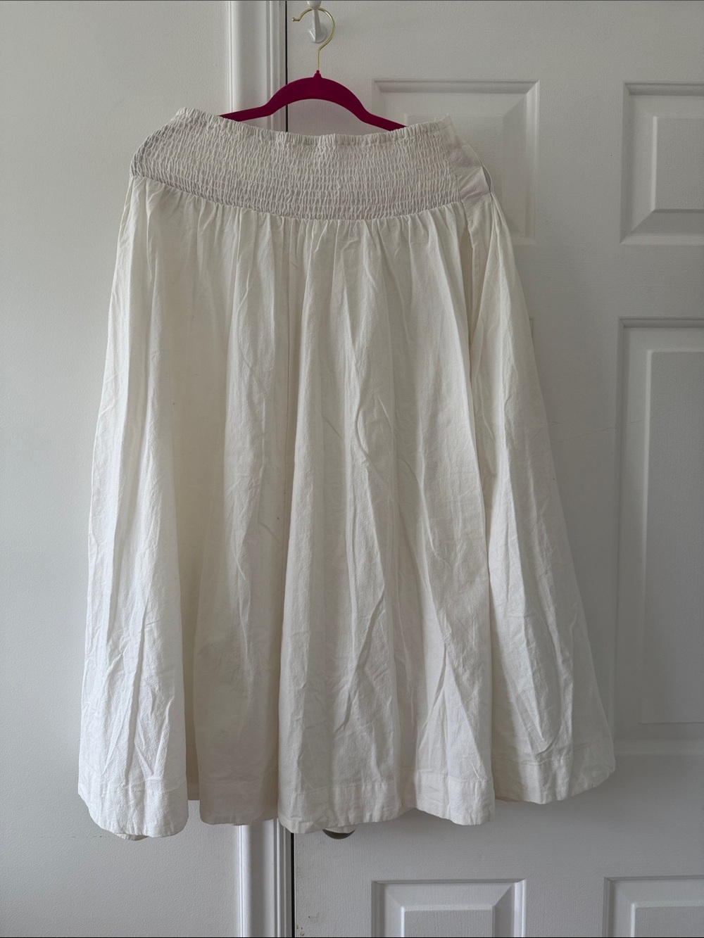 Free People White Two-Piece Skirt and Crop Top Set - Picture 7 of 7